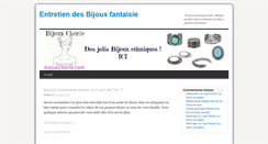 Desktop Screenshot of entretienbijoux.com